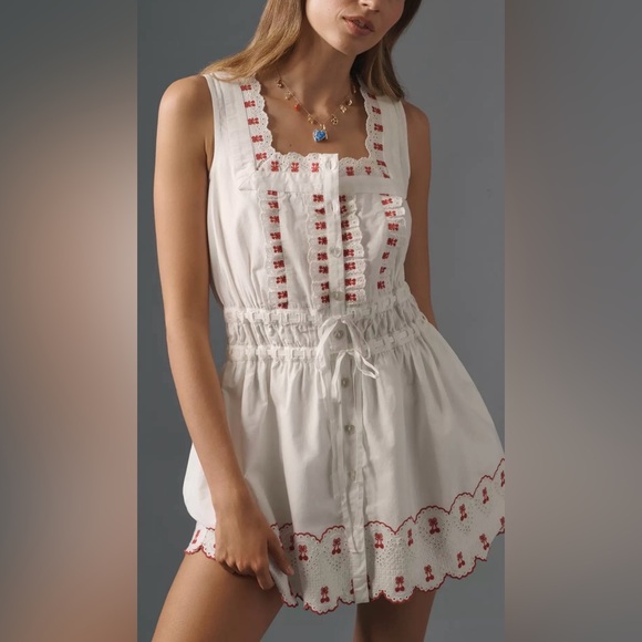 Damson Madder Dresses & Skirts - Damson Madder Amaya Cherries Dress, US 6/UK 10